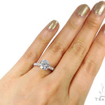 Prong Diamond Engagement Ring Set 48999 - Image 12