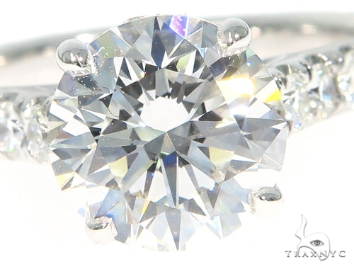 Prong Diamond Engagement Ring Set 48999 - Image 4