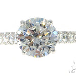 Prong Diamond Engagement Ring Set 48999 - Image 5
