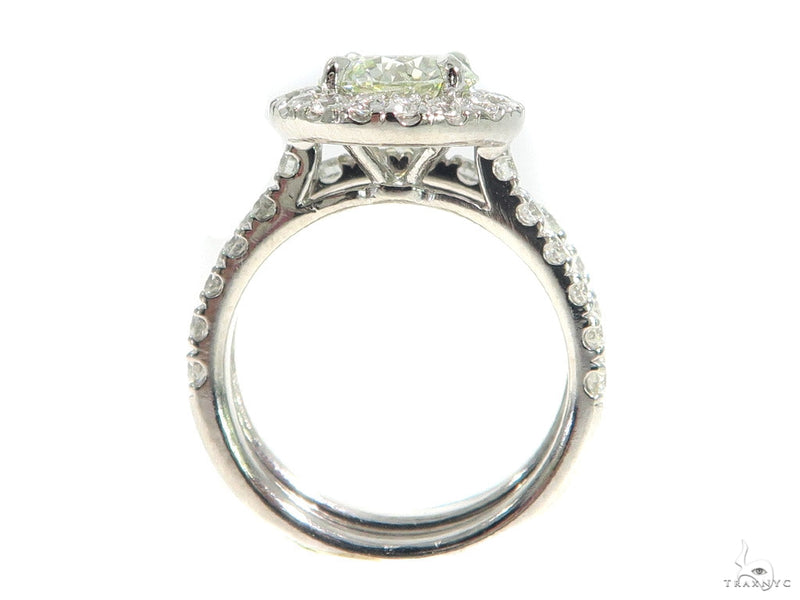 Prong Diamond Engagement Ring Set 49761 - Image 6