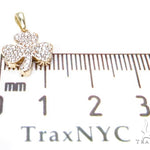 Prong Diamond Three Leaf Clover Pendant 37485 - Image 6