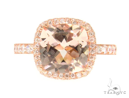 Prong Diamond Gemstone Ring 44536 - Image 3