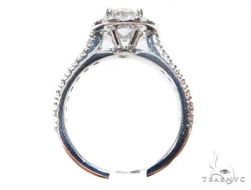 Prong Diamond Halo Engagement Ring 44599 - Image 6