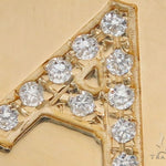 Prong Diamond Initial 'A' Pendant 40945 - Image 3