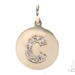 Prong Diamond Initial 'C' Pendant 40947 - Image 1