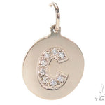 Prong Diamond Initial 'C' Pendant 40947 - Image 2