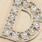 Prong Diamond Initial 'D' Pendant 40948 - Image 3
