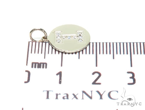 Prong Diamond Initial 'I' Pendant 40946 - Image 7