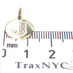 Prong Diamond Initial 'J' Pendant 40944 - Image 6