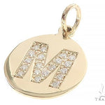 Prong Diamond Initial 'J' Pendant 40944 - Image 10
