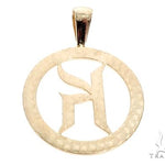 Prong Diamond Initial Letter K Pendant 64821 - Image 3