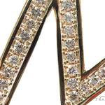 Prong Diamond Initial 'M' Pendant 40774 - Image 3