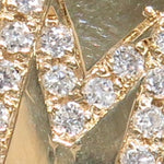 Prong Diamond Initial 'M' Pendant 40943 - Image 3