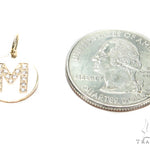 Prong Diamond Initial 'M' Pendant 40943 - Image 5