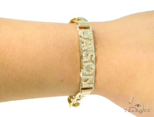 Prong Diamond Jason Bracelete 44539 - Image 6