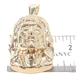 Prong Diamond Jesus Pendant 44525 - Image 5