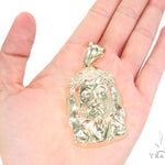 Prong Diamond Jesus Pendant 44525 - Image 7