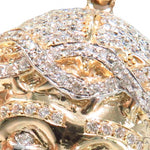 Prong Diamond Jesus Pendant 44526 - Image 3