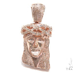 Prong Diamond Jesus Piece 41604 - Image 1