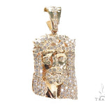 Prong Diamond Jesus Piece 41655 - Image 1