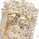 Prong Diamond Jesus Piece 41655 - Image 3