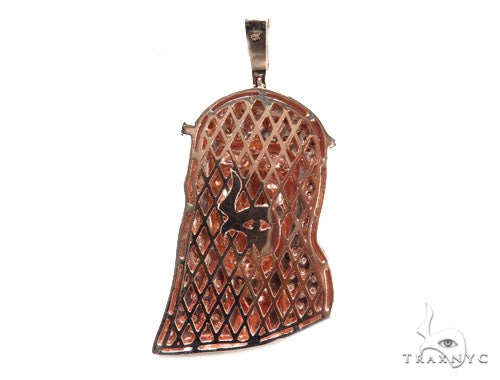 Prong Diamond Jesus Piece 41762 - Image 4