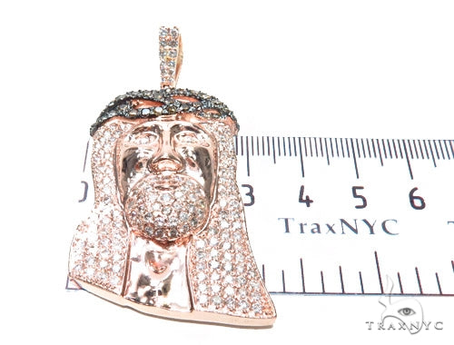 Prong Diamond Jesus Piece 41762 - Image 5