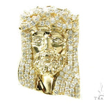Prong Diamond Jesus Ring 36893 - Image 2