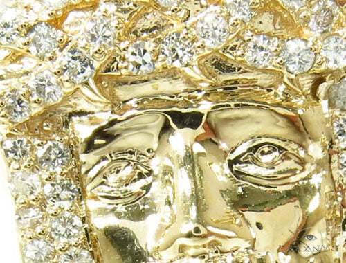 Prong Diamond Jesus Ring 36893 - Image 3