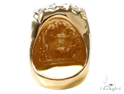 Prong Diamond Jesus Ring 36893 - Image 6