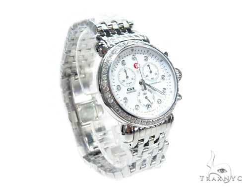 Prong Diamond Michele Watch 41581 - Image 3