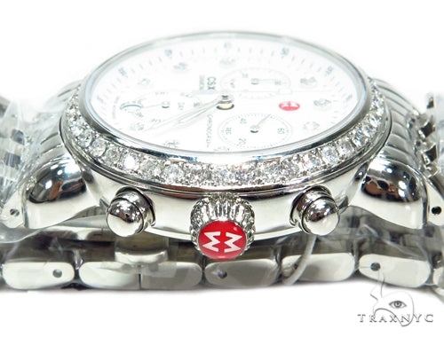 Prong Diamond Michele Watch 41581 - Image 6