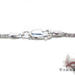 Prong Diamond Mustache Necklace 34190 - Image 9