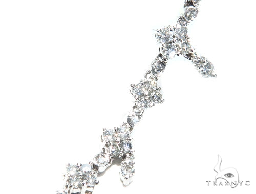 Prong Diamond Necklace 42019 - Image 2