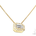 Prong Diamond Necklace 42637 - Image 2