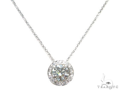 Prong Diamond Necklace 42638 - Image 1