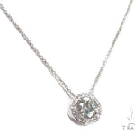 Prong Diamond Necklace 42638 - Image 2