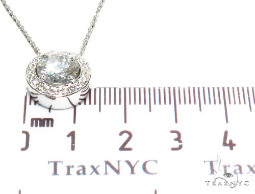 Prong Diamond Necklace 42638 - Image 8