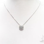 Prong Diamond Necklace 42639 - Image 6