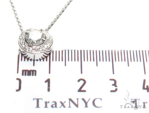 Prong Diamond Necklace 42639 - Image 7