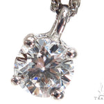 Prong Diamond Necklace 43164 - Image 2