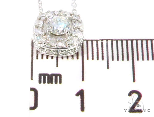 Prong Diamond Necklace and Earrings Set 45107 - Image 11