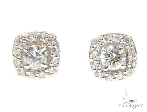 Prong Diamond Necklace and Earrings Set 45107 - Image 6