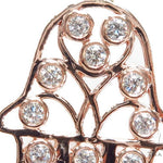 Hamsa Prong Diamond Pendant 41220 - Image 3