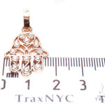 Hamsa Prong Diamond Pendant 41220 - Image 6