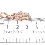 Hamsa Prong Diamond Pendant 41220 - Image 7
