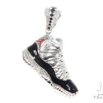 Prong Diamond Sneaker Pendant 44170 - Image 1