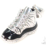 Prong Diamond Sneaker Pendant 44170 - Image 4
