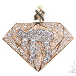 Chai Diamond Pendant 44875 - Image 1