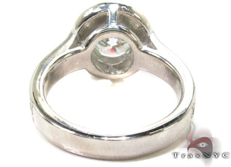 Prong Diamond Platinum Ring 32242 - Image 6